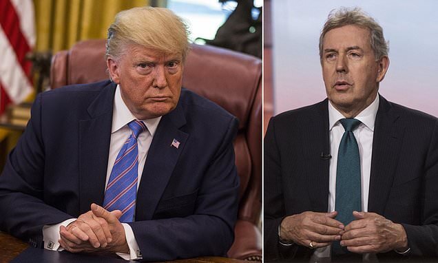 استعفای سفیر انگلیس در آمریکا + عکس و جزئیات