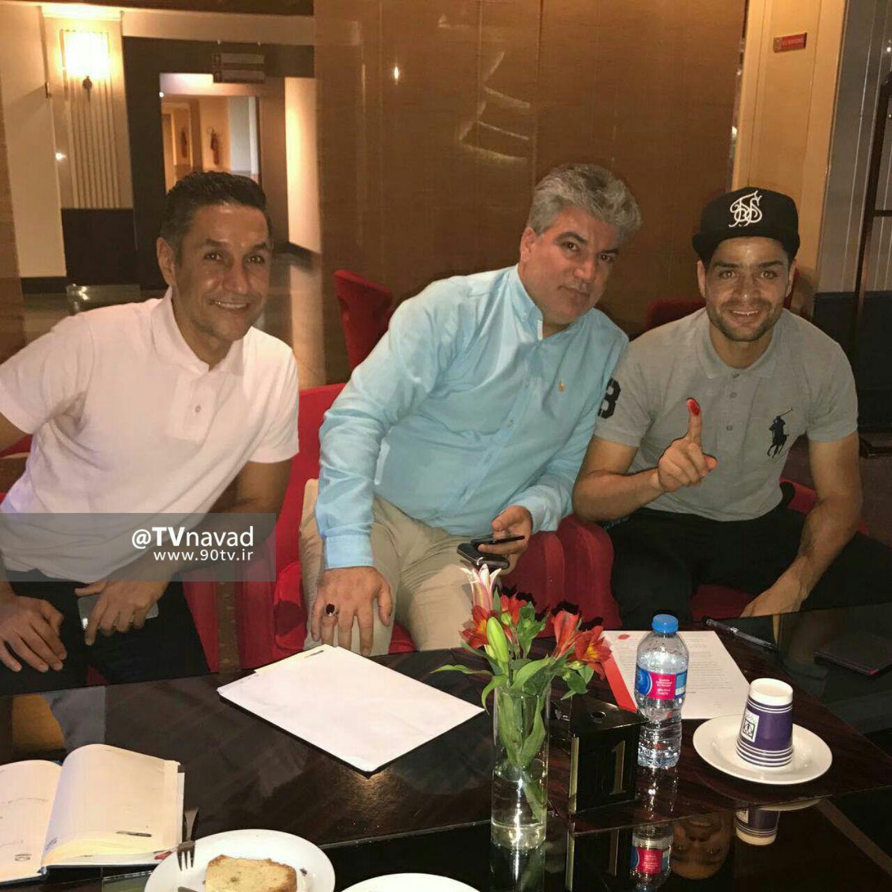 تمدید قرارداد کامیابی نیا با پرسپولیس