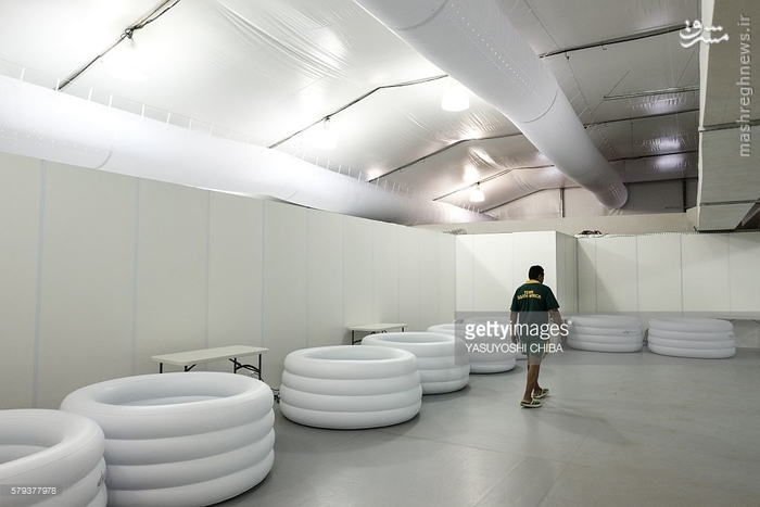 حوضچه‌های آبدرمانی دهکده المپیک ریو/ عکس