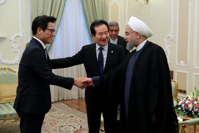 روحانی در دیدار رییس مجلس ملی کره جنوبی