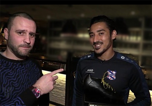 جایزه با ارزش هلندی ها در دستان قوچان نژاد + عکس