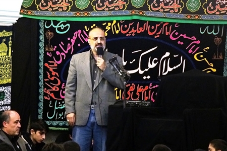 مداحی محمد اصفهانی/ عکس