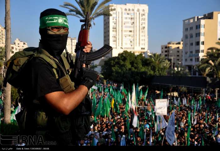 جشن پیروزی مقاومت و ملت فلسطین در غزه در پایان جنگ 51 روزه /گزارش تصویری