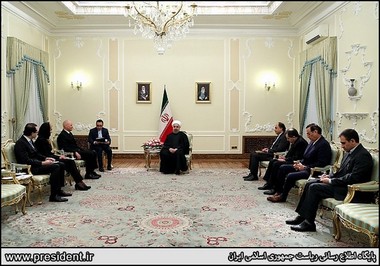 دکتر روحانی در دیدار سفیر جدید آلمان 