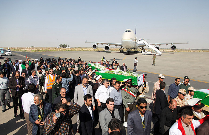 (تصاویر) خاکسپاری جانباختگان منا