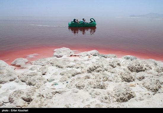 تصاویری زیبا از دریاچه ارومیه