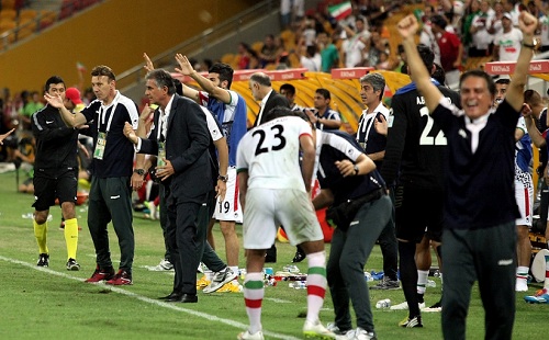 اتحاد نیمکت پرهیجان ایران (عکس)