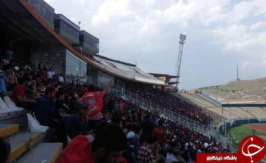 هوادارن تراکتور از هم اکنون در یادگار + عکس