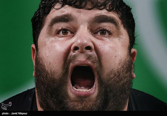 تصاویر دیدنی از مردان وزنه