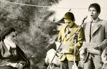 عکس/محمد اصفهانی در کنار امام خمینی