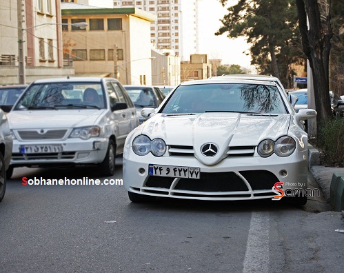 عکس/ جدیدترین بنز پلاک شده در ایران