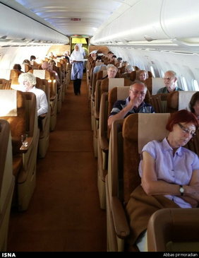 ورود نخستین هواپیمای اختصاصی گردشگران آلمانی