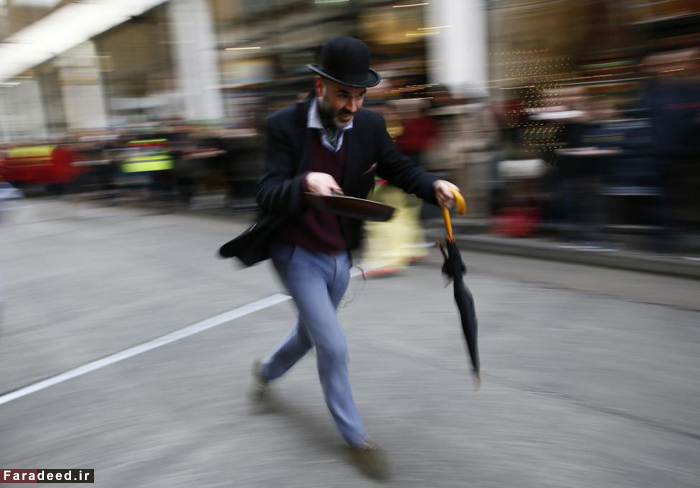 تصاویر/ مسابقه دویدن و درست کردن نان!