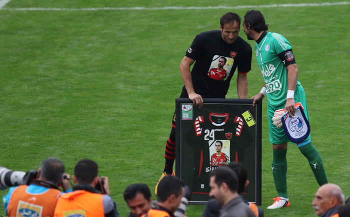 (تصاویر) حواشی دربی هشتاد و یکم