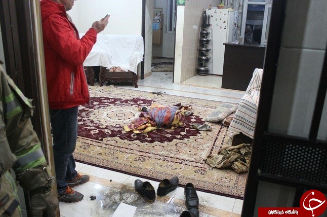 اقدام جنون‌آمیز پسر جوان در خانی‌آباد + تصاویر