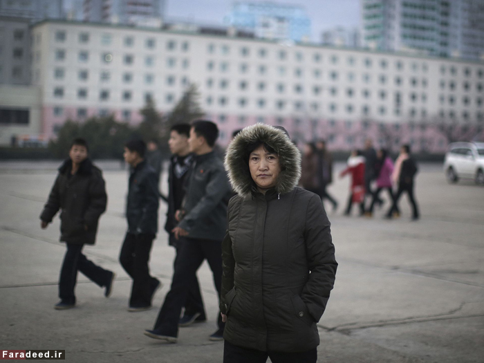 تصاویر/ زمستان و سرما در کره شمالی