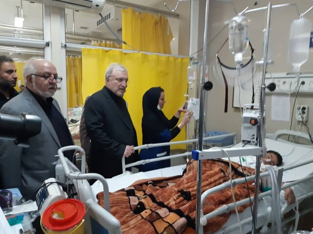 آخرین خبرها از وضعیت مصدومان مراسم تشییع پیکر امروز از زبان وزیر بهداشت + عکس