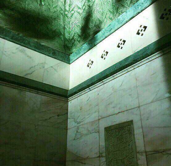 داخل خانه خدا شوید و وجودتان را به عطر نبوی متبرک کنید+تصاویر