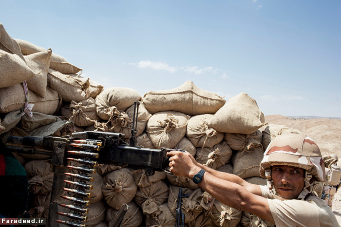 (تصاویر) در چند قدمی داعش