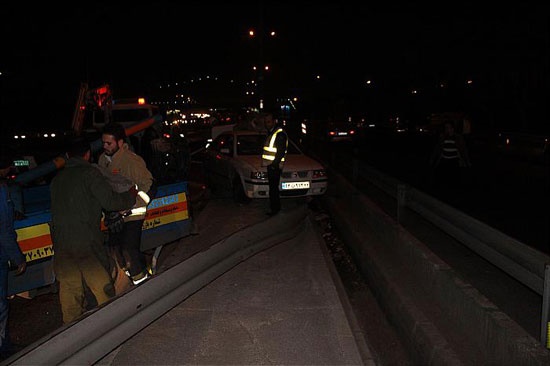 تصاویر/ تصادف عجیب سمند با سرنشینانی کمتر از ۱۶ سال!