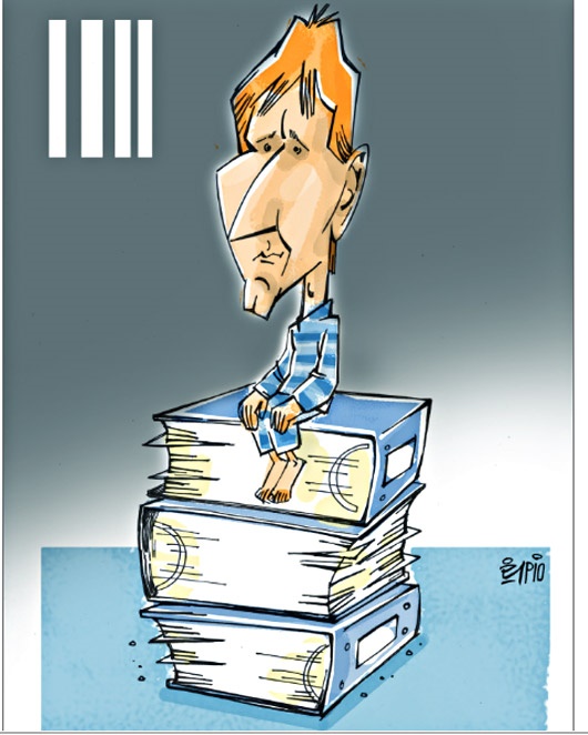 کاریکاتور/ بابک زنجانی بعد از دادگاه!