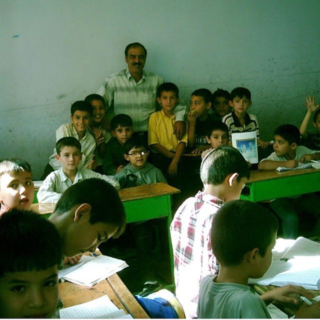 سردار آزمون سر کلاس اول ابتدایی/عکس