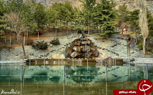 پاتوق رمانتیک بالای شهر تهران +تصاویر