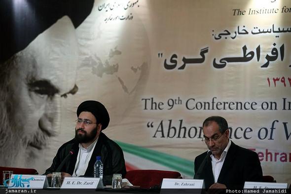 تصاویر : سید علی خمینی در همایش امام (ره) و نفی خشونت و افراطی گری