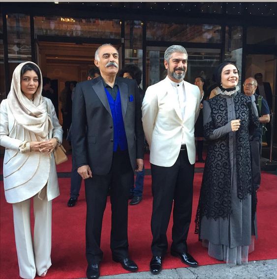 بازیگران فیلم محمد رسوال الله روی فرش قرمز در مونترال/ عکس