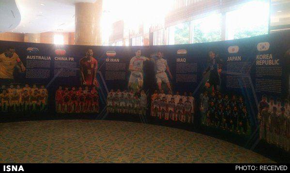 پوستر بزرگ سردار آزمون در مالزی/ عکس