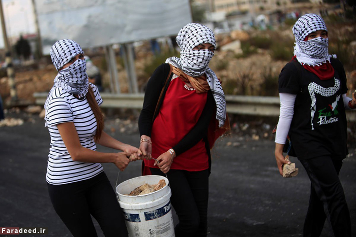 (تصاویر) دختران انتفاضه