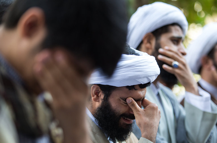 (تصاویر) تجمع طلاب علیه آل‌سعود