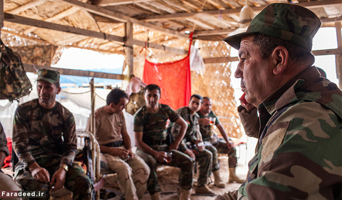 (تصاویر) در چند قدمی داعش