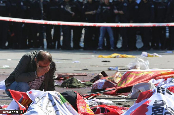 (تصاویر) شنبه خونین ترکیه