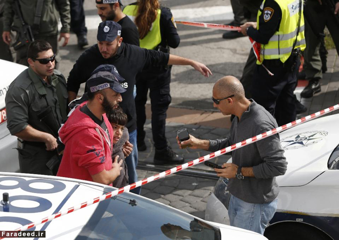 (تصاویر) بازداشت دو نوجوان شجاع فلسطینی