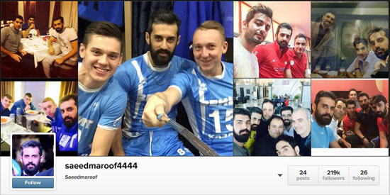 محبوب ترین ورزشکاران ایرانی در اینستاگرام