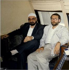 تصویری قدیمی از دو سیاستمدار قدیمی 