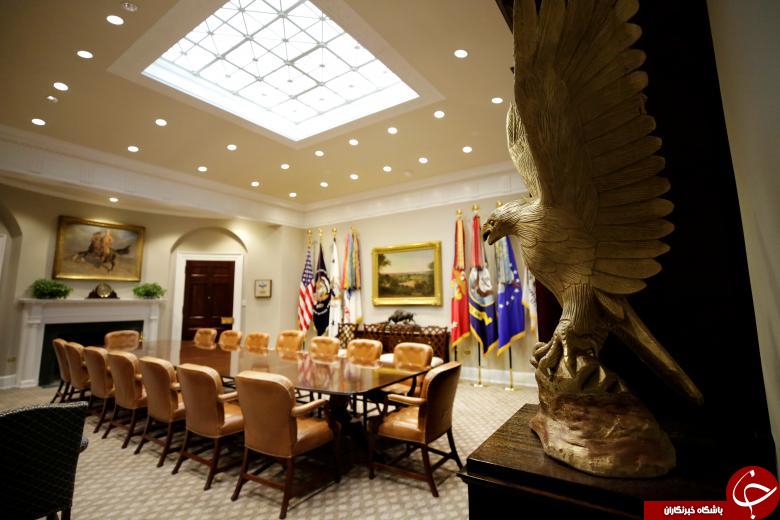 ترامپ کاخ سفید را زیر‌و رو کرد +تصاویر