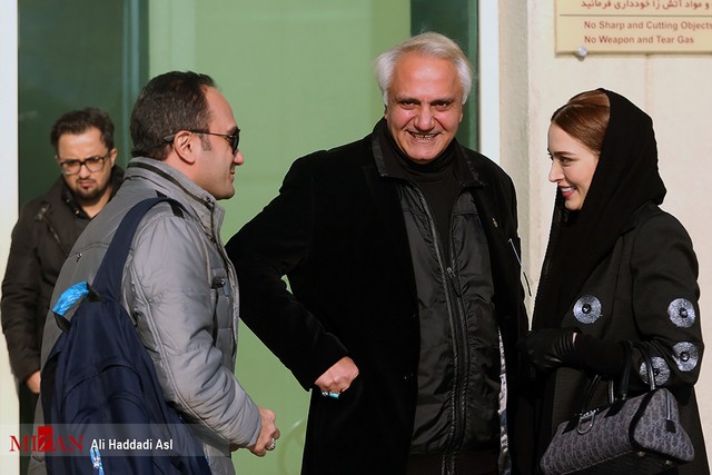 بهنوش طباطبایی و احسان کرمی در برج میلاد/عکس