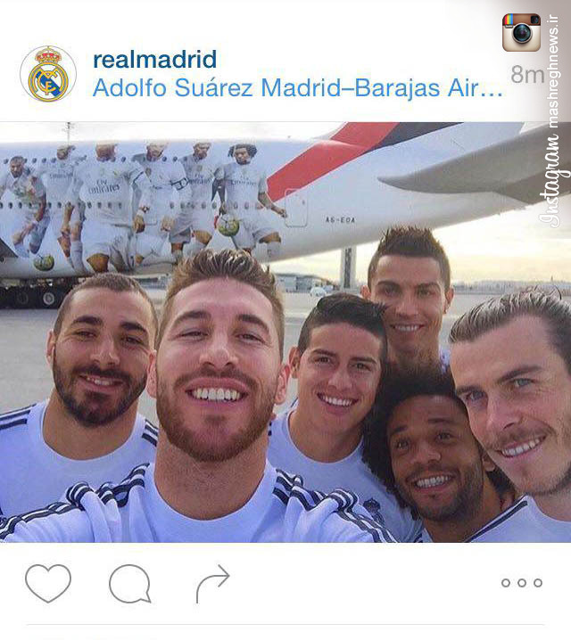 عکس/ سلفی رئالی ها با هواپیمای اختصاصی