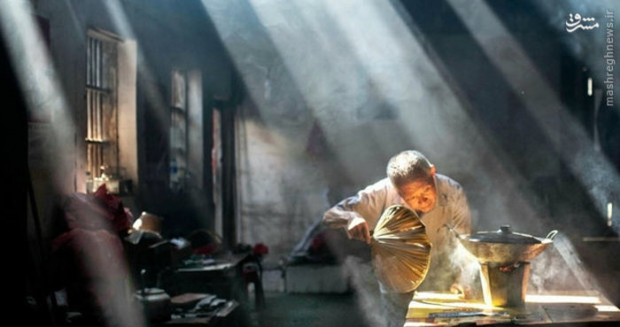 آشپزخانه یک زن ۷۹ ساله چینی با ۳۰۰ سال قدمت