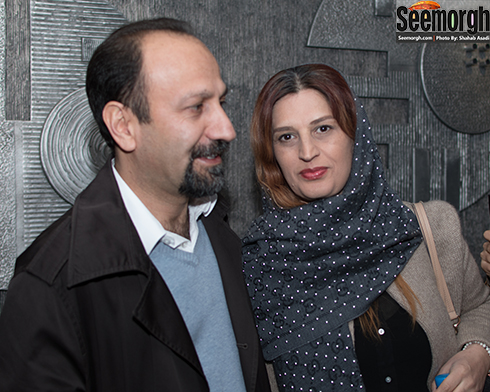 اصغر فرهادی و پریسا بخت آور