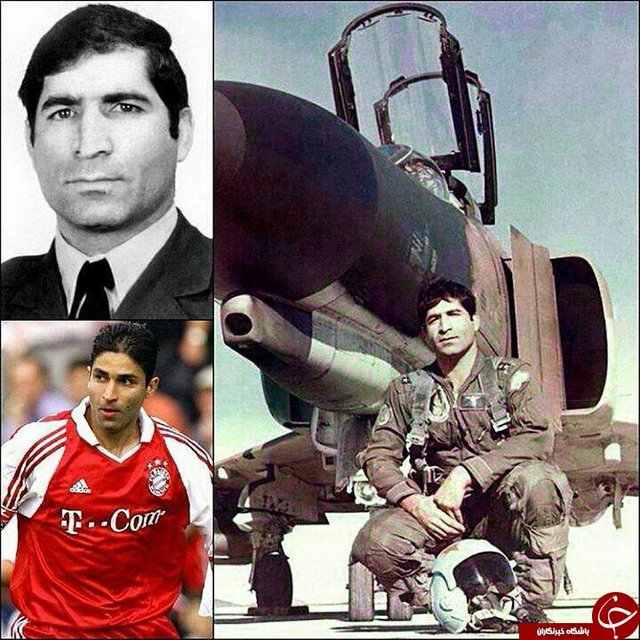 تصویر کمتر دیده شده از برادر خلبان «وحید هاشمیان»/ عکس
