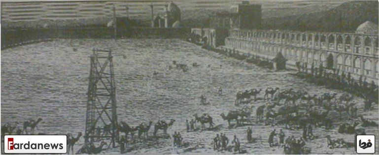 عکس/میدان نقش جهان دوره قاجار