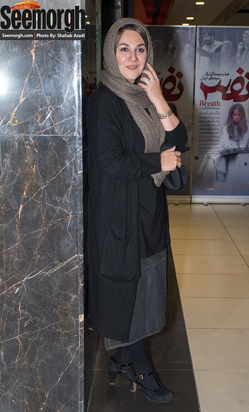 مدل مانتو ستاره اسکندری در اکران فیلم نفس