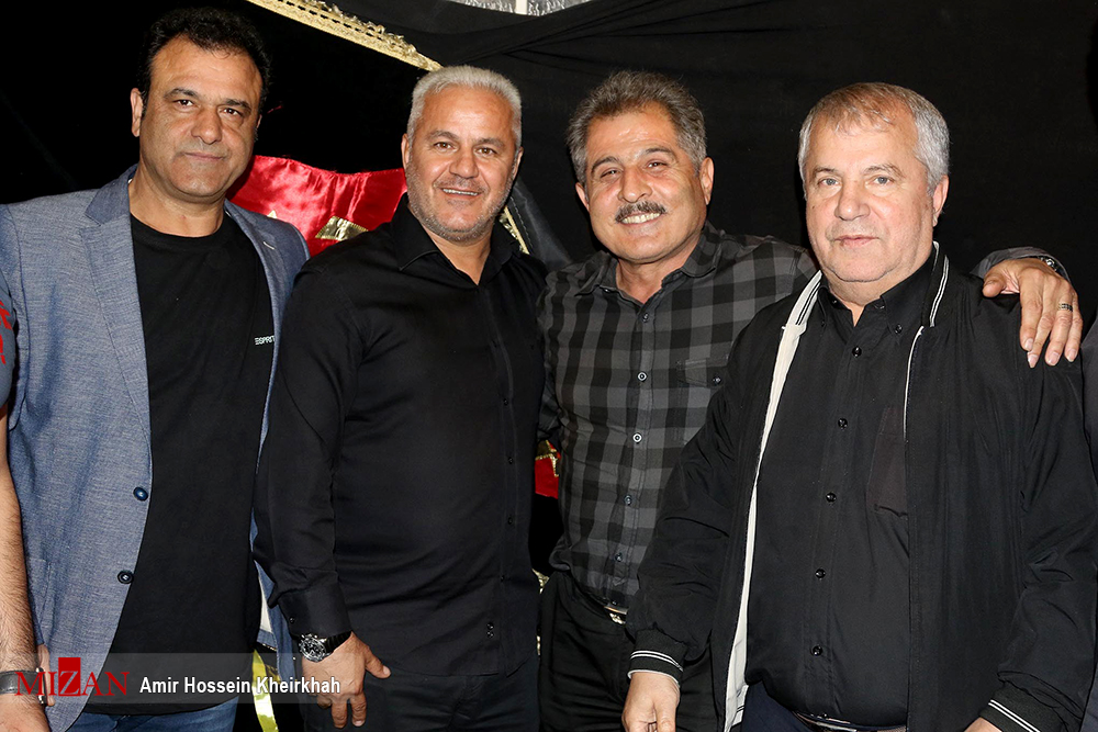 عزاداری پیشکسوتان پرسپولیس در ماه محرم/عکس