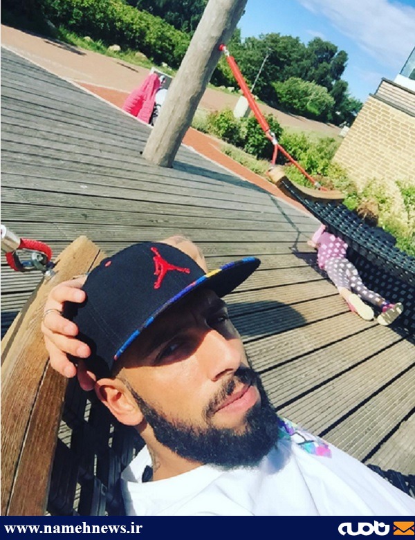 اشکان دژاگه در تعطیلات/ عکس