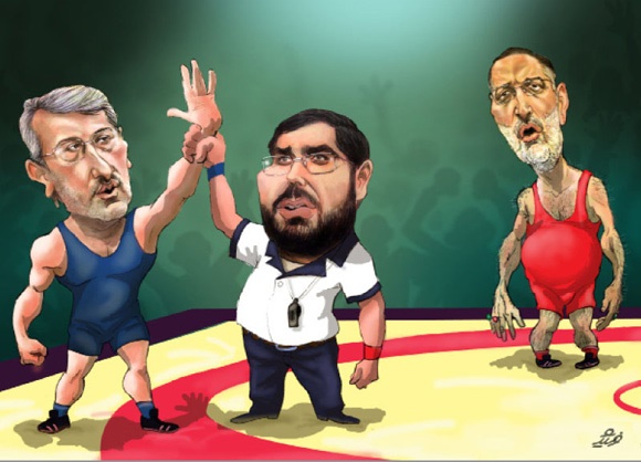 کاریکاتور/ برنده گفتگوی زاکانی - بعیدی نژاد!