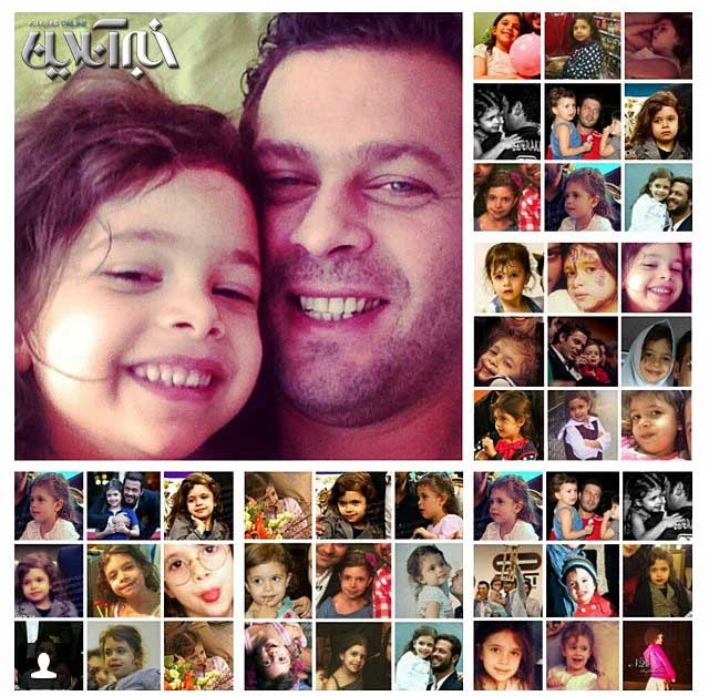 ابراز تبریک و تاسف پژمان بازغی به دخترش/ عکس