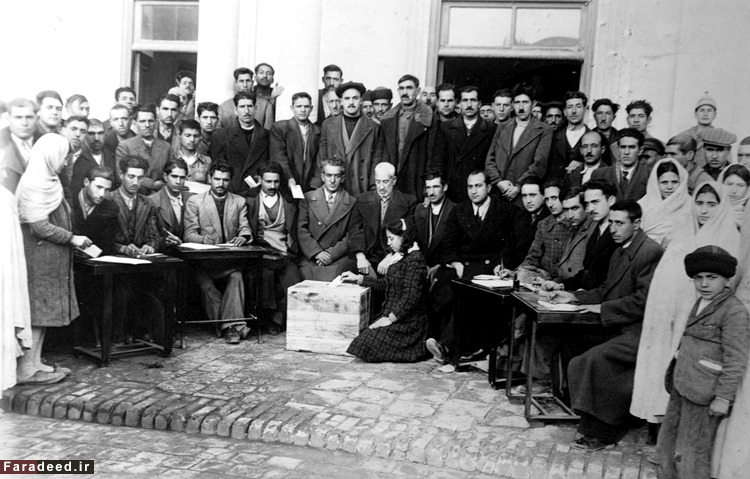 صندوق رأی چوبی در ایران قدیم / عکس